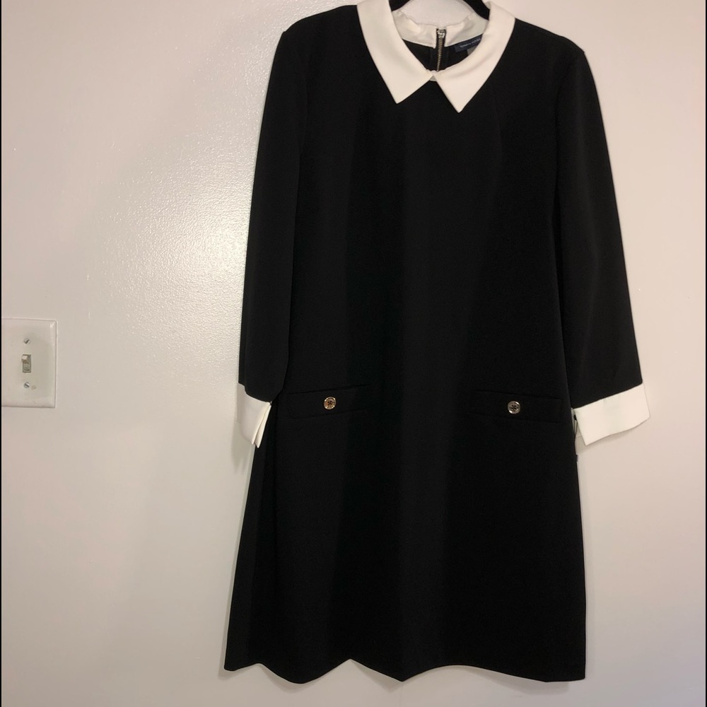 Black and white dress never wornq